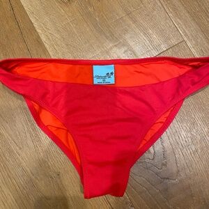 Letarte red bikini bottom